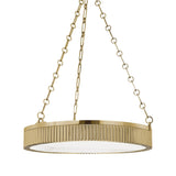 Lynden Chandelier - 22 Inch - Aged Brass by Hudson Valley