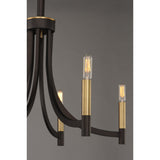 Lyndon Chandelier Bronze / Antique Brass by Maxim Lighting