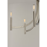 Lyndon Chandelier Satin Nickel by Maxim Lighting