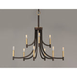 Lyndon Chandelier Bronze / Antique Brass by Maxim Lighting