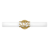 Lyra Medium LED Vanity - Lacquered Brass - by Hinkley