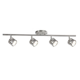 Lyra Track Lights — 30 Inch, Brushed Nickel