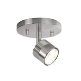 Lyra Track Lights — 6 Inch, Brushed Nickel