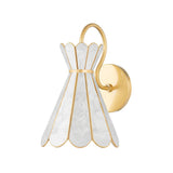 Lyra Wall Sconce - Aged Brass