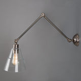 Lyx Adjustable Poster Light - Antique Silver
