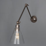Lyx Adjustable Poster Light - Antique Silver
