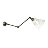 Lyx Adjustable Poster Light - Antique Silver