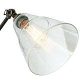 Lyx Adjustable Poster Light - Antique Silver