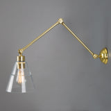 Lyx Adjustable Poster Light - Polished Brass