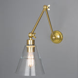 Lyx Adjustable Poster Light - Polished Brass