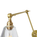 Lyx Adjustable Poster Light - Satin Brass