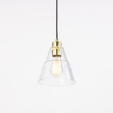 Lyx Pendant - Polished Brass