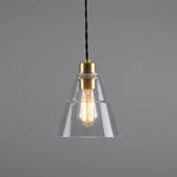 Lyx Pendant - Satin Brass