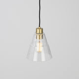 Lyx Pendant - Satin Brass