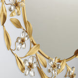 Marselle 30'' Antique Gold Mirror by Crystorama