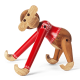 Kay Bojesen Monkey with Christmas Sweater, Teak/Limba By Kay Bojesen