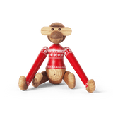 Kay Bojesen Monkey with Christmas Sweater, Teak/Limba By Kay Bojesen
