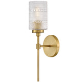 Mabel Wall Sconce Lacquered Brass By Lark Living