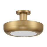Macey Flush Mount 16 Inch Antique Brass by Eurofase - view 2