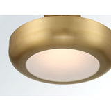 Macey Flush Mount 16 Inch Antique Brass by Eurofase - view 6