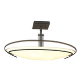 Mackintosh Semi-Flush Mount in Natural Iron by Hubbardton Forge