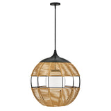 Maddox Medium Orb Chandelier - Black - by Hinkley