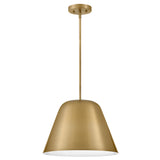Madi Pendant Light Lacquered Brass By Lark Living - Front View