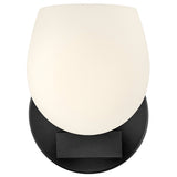 Mae Single Light Sconce Black By Hinkley - Front View