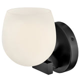 Mae Single Light Sconce Black By Hinkley - Side View1