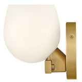 Mae Single Light Sconce Lacquered Brass By Hinkley - Side View3