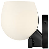 Mae Vanity Light 3 Lights Black By Hinkley - Detailed View