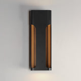 Maglev LED Outdoor Wall Sconce by ET2 - 18 Inch, Black