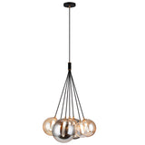 Magma Chandelier 7 Lights By Matteo-Front View
