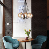 Magma Chandelier 7 Lights By Matteo-Lifestyle View