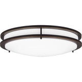 Mahone Flushmount — 18 Inch, Antique Bronze