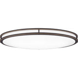 Mahone Oval Flushmount — Antique Bronze