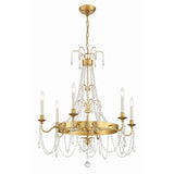 Maizey Chandelier 28'' Antique Gold