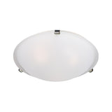 Malaga Flush Mount Satin Nickel by Maxim Lighting