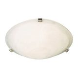 Malaga Flush Mount Satin Nickel by Maxim Lighting