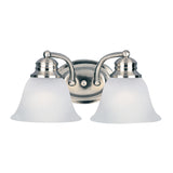 Malaga Vanity Light Satin Nickel by Maxim Lighting
