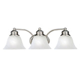 Malaga Vanity Light Satin Nickel by Maxim Lighting