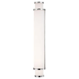 Malcolm Bath and Vanity Light - 30 Inch - Polished Nickel by Hudson Valley