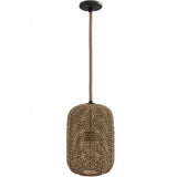 Malibu Cylindrical Pendant Medium By Avenue Lighting - Front View