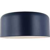 Malone Flushmount — 15 3/4", Navy