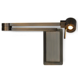 Manhattan Reading Wall Light Without Swicth Satin Bronze By Contardi