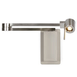 Manhattan Reading Wall Light Without Swicth Satin Nickel By Contardi
