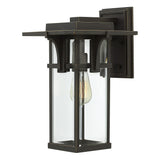 Manhattan Wall Mount Lantern - Oil Rubbed Bronze - by Hinkley
