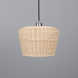 Manila Rattan Pendant - Antique Silver