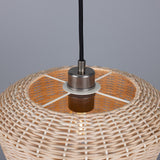 Manila Rattan Pendant - Antique Silver