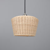 Manila Rattan Pendant - Antique Silver